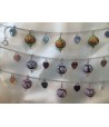 Bracciale 3 Sfere Ceramica e Argento