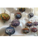 Collana Sfera Ceramica Grande e Argento