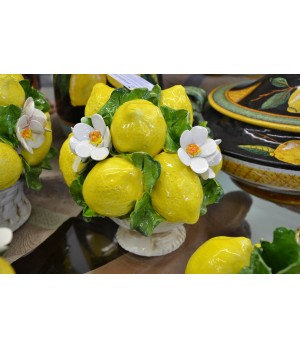 Alzatina Limoni e Fiori Mignon