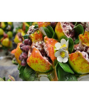 Coppa Melograno Uva e Fiori