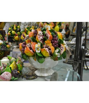 Coppa Melograno Uva e Fiori