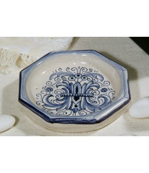 Coaster Octagonal Ricco Deruta Blue