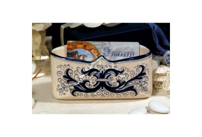 Mail Holder Mini Ricco Deruta Blue