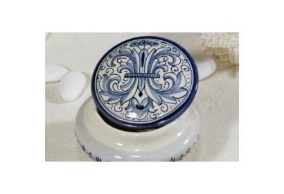 Small Box Cruet Ricco Deruta Blue