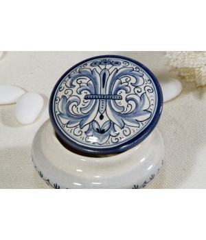 Small Box Cruet Ricco Deruta Blue