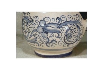 Small Pitcher Mignon Ricco Deruta Blue