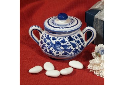 Sugar Bowl with Handles Pesarese