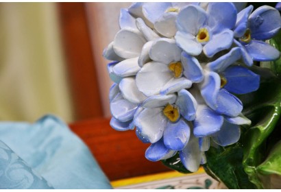 Basket Hydrangeas Blue