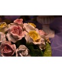 Basket Oval Colors Roses