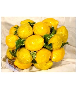 Oval Basket Lemons