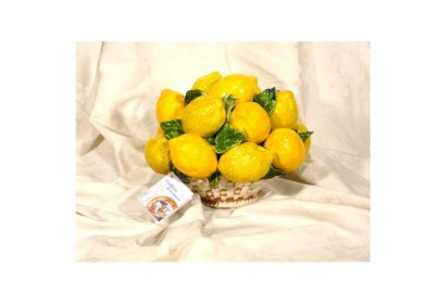 Oval Basket Lemons