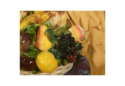 Oval Basket Assorted Fruit and Pineapple