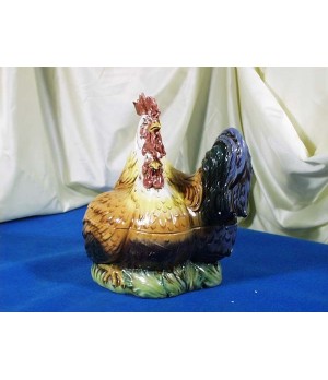 Tureen Rooster and Hen