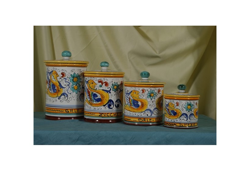 Set barattoli per cucina in ceramica Teate - Liberati
