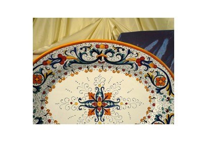 Oval Tray Ricco Deruta Colors Luxury