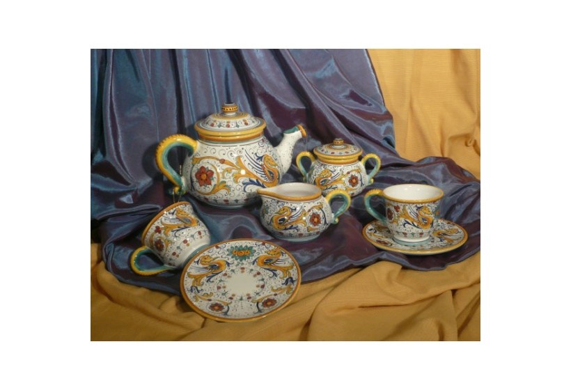 Tea Set x 6 Raffaellesco Luxury