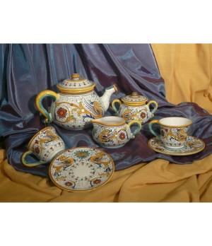 Tea Set x 6 Raffaellesco Luxury