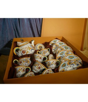 Tea Set x 6 Raffaellesco Luxury