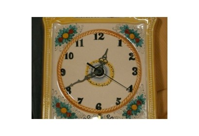 Pendulum Wall Clock Rectangular Classic Stone