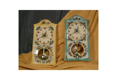 Pendulum Wall Clock Rectangular Classic Stone