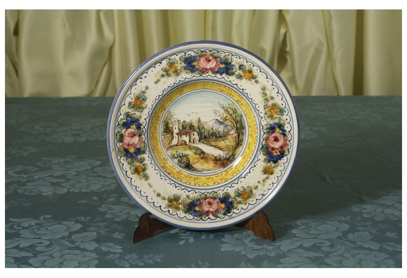 Plate with Flap Landscape