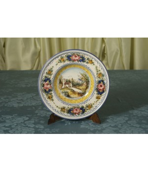 Plate with Flap Landscape