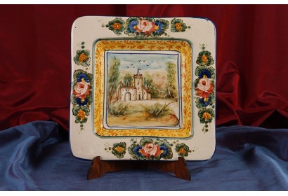 Plate with Flap Landscape