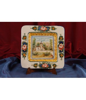 Plate with Flap Landscape