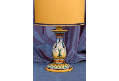 Lamp Candlestick Cruet Peacock Renaissance