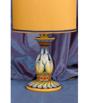 Lamp Candlestick Cruet Peacock Renaissance