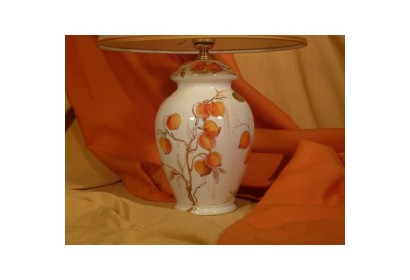 Lamp Poutiche Orange Heart Flowers