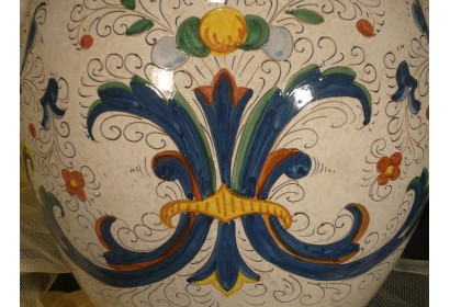 Ceramic Cruse  Graffito Ricco Deruta Colors