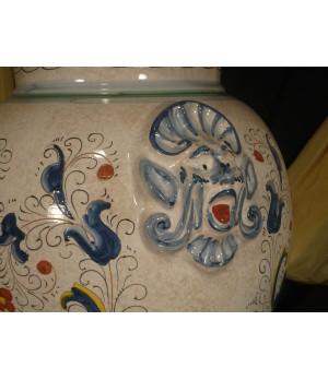 Ceramic Cruse  Graffito Ricco Deruta Colors