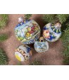 Palla di Natale Sfera Paesaggio a Colori