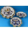 Centerpiece/Fruit Bowl Wavy Low Ricco Deruta Colori