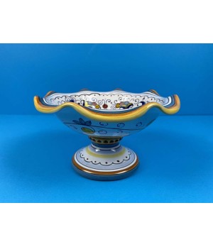 Raised Centerpiece/Fruit Bowl Ricco Deruta Colori