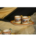 Set Caffè x 2 con Vassoietto Ovale