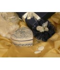 Scatolina Cuore Ricco Deruta Blu Simply